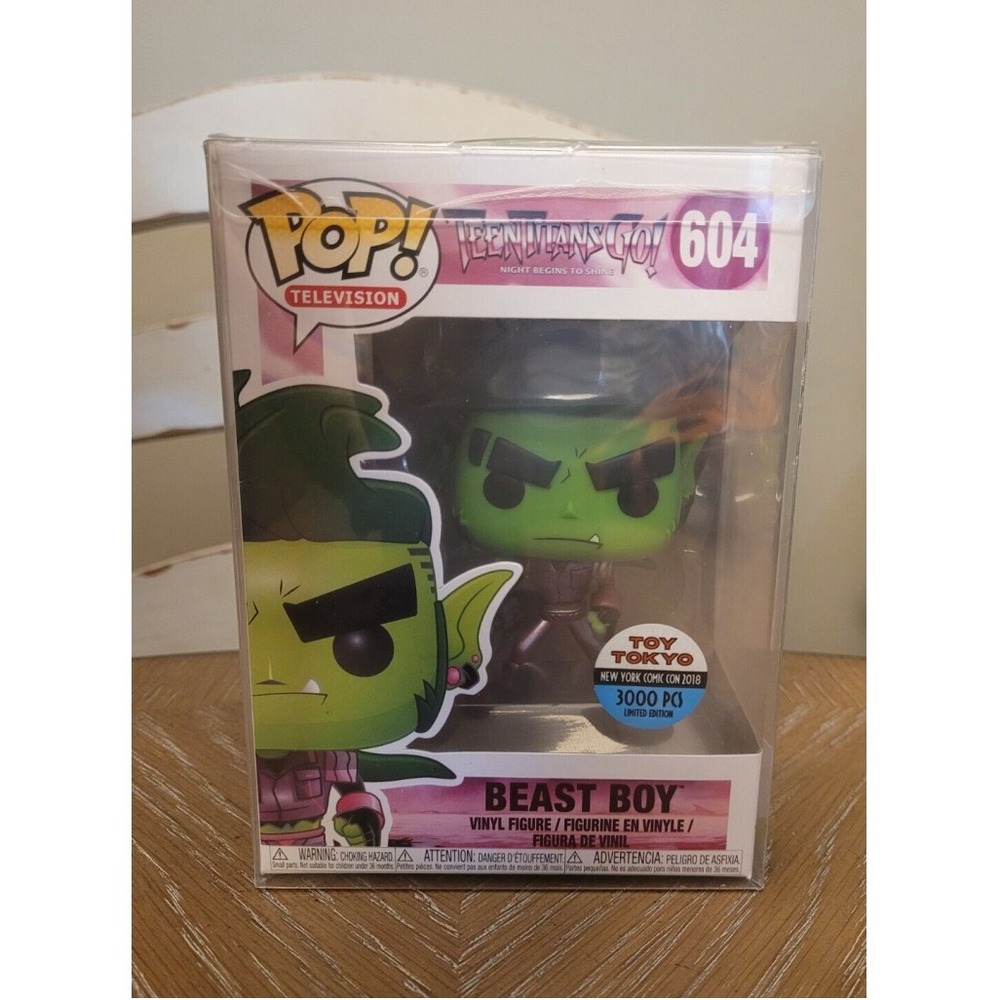 Funko Pop! Teen Titans‎ Go! Metallic Beast Boy Toy Tokyo NYCC 2018 LE 3000 Pcs